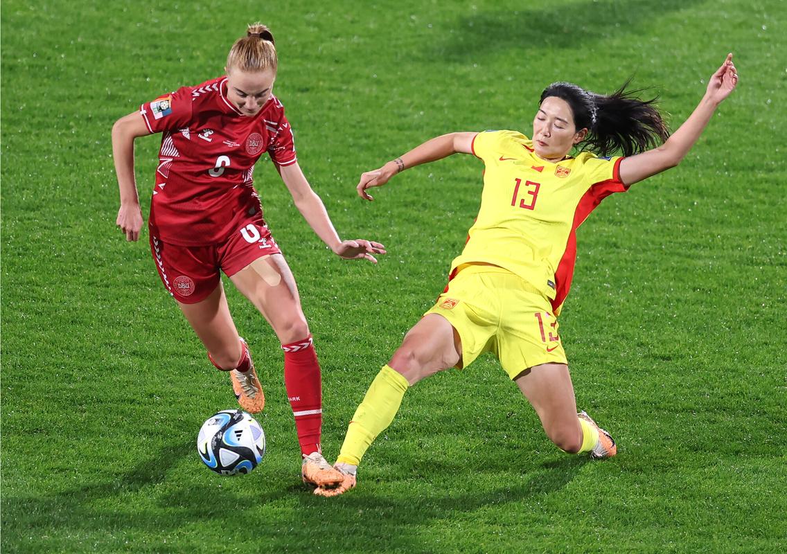 女足丹麦vs中国结果的相关图片